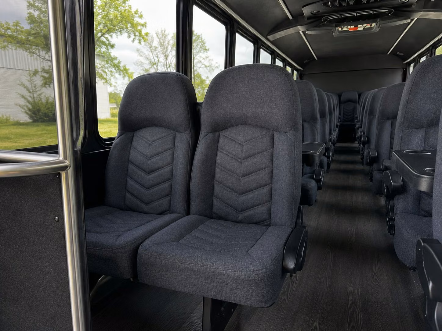 20 passenger minibus inside
