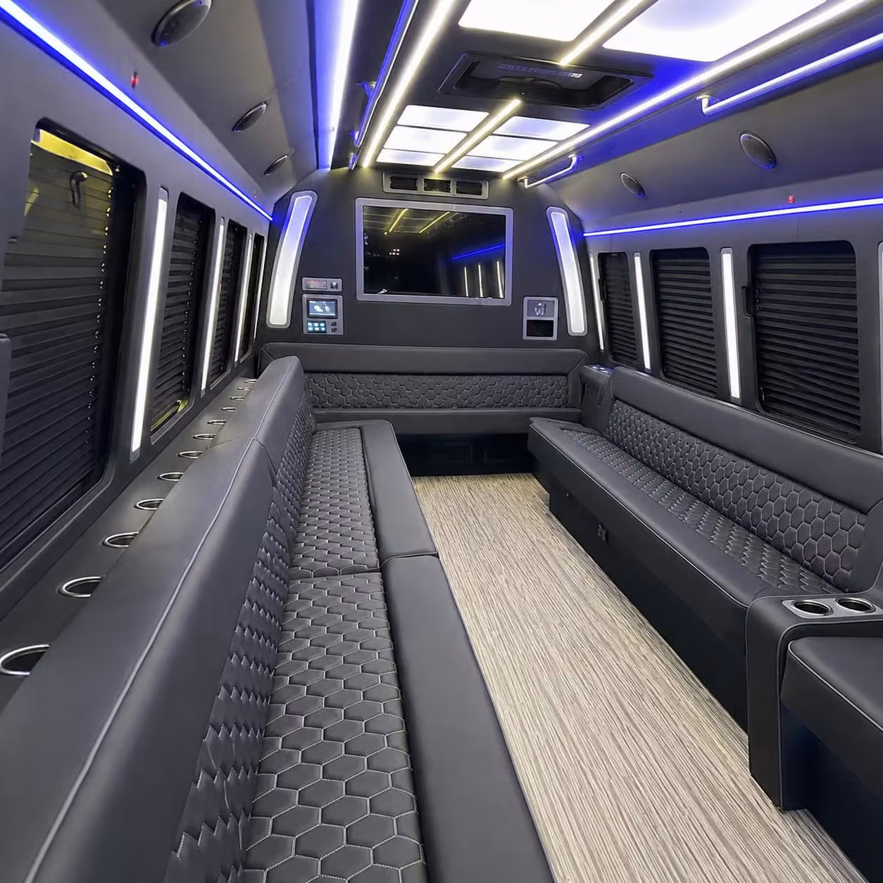 party bus interior
