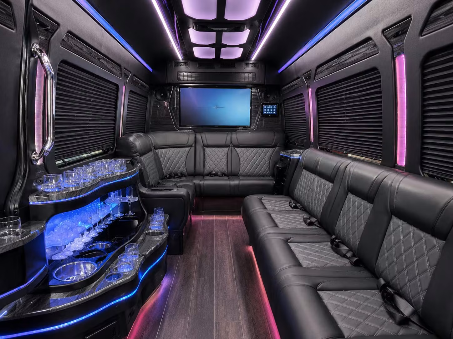 sprinter limousine inside