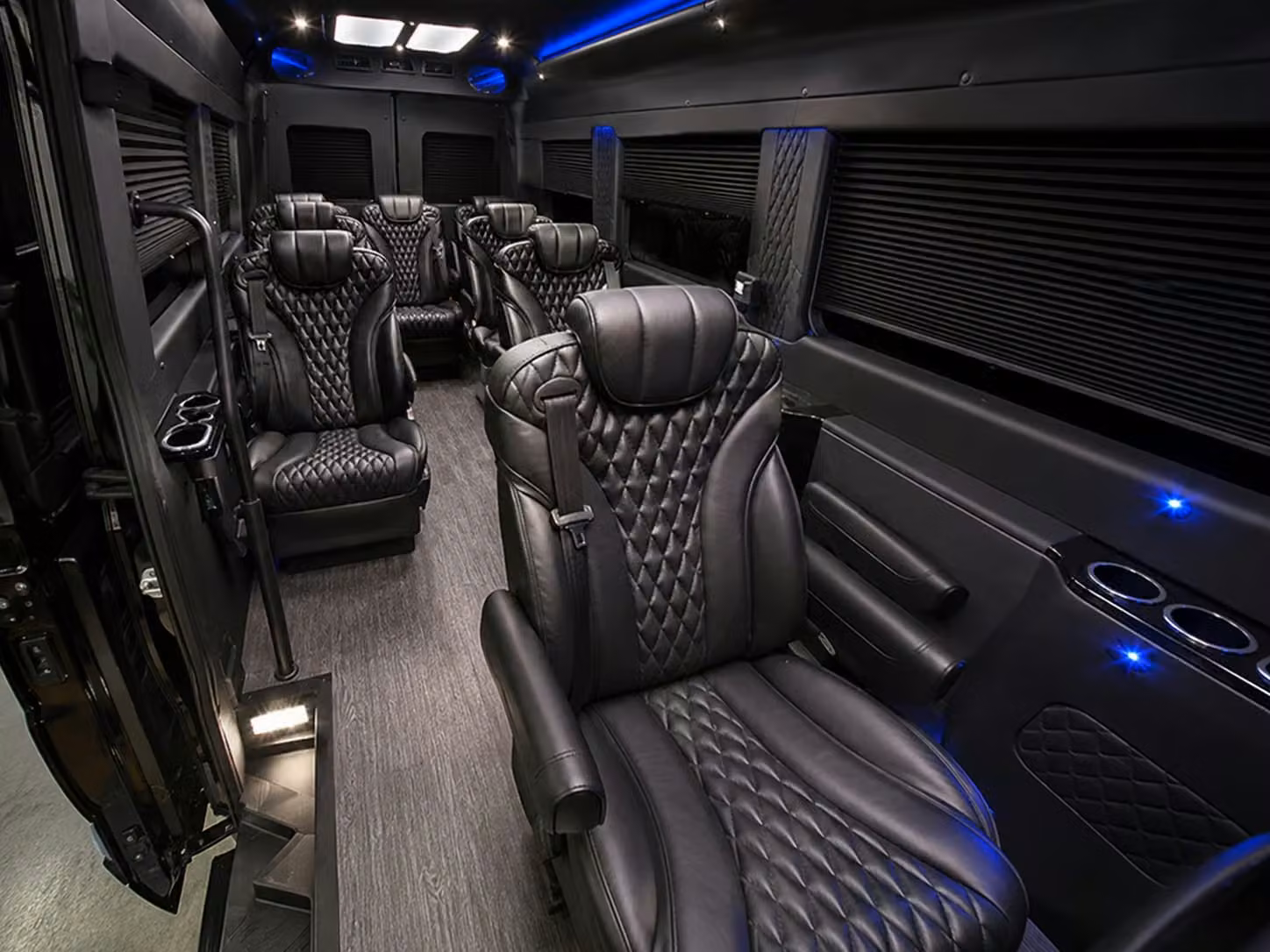 sprinter van with driver interior