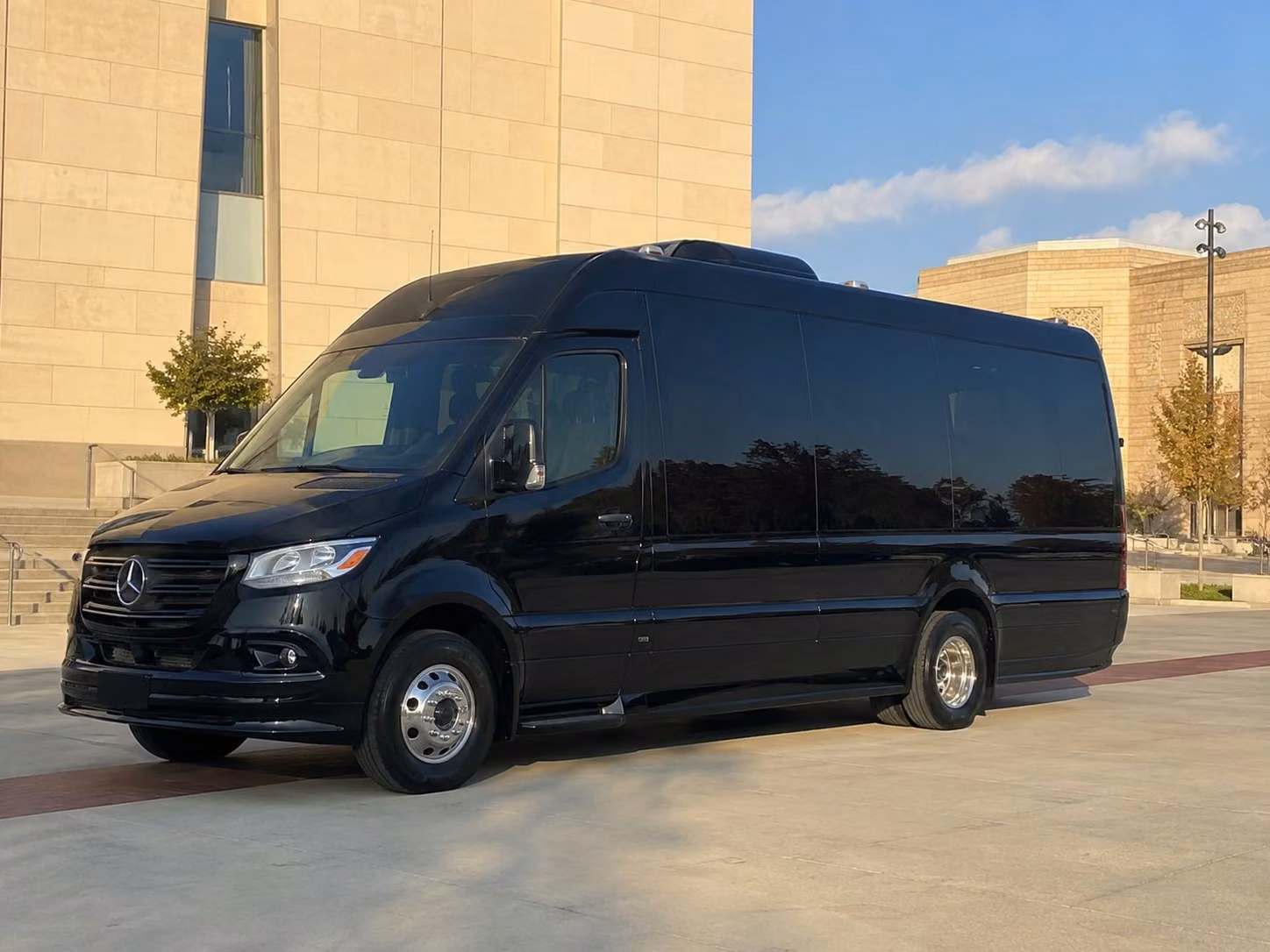 sprinter van with driver